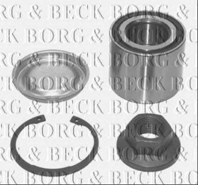 BORG & BECK bwk884 -  Комплект подшипника ступицы колеса